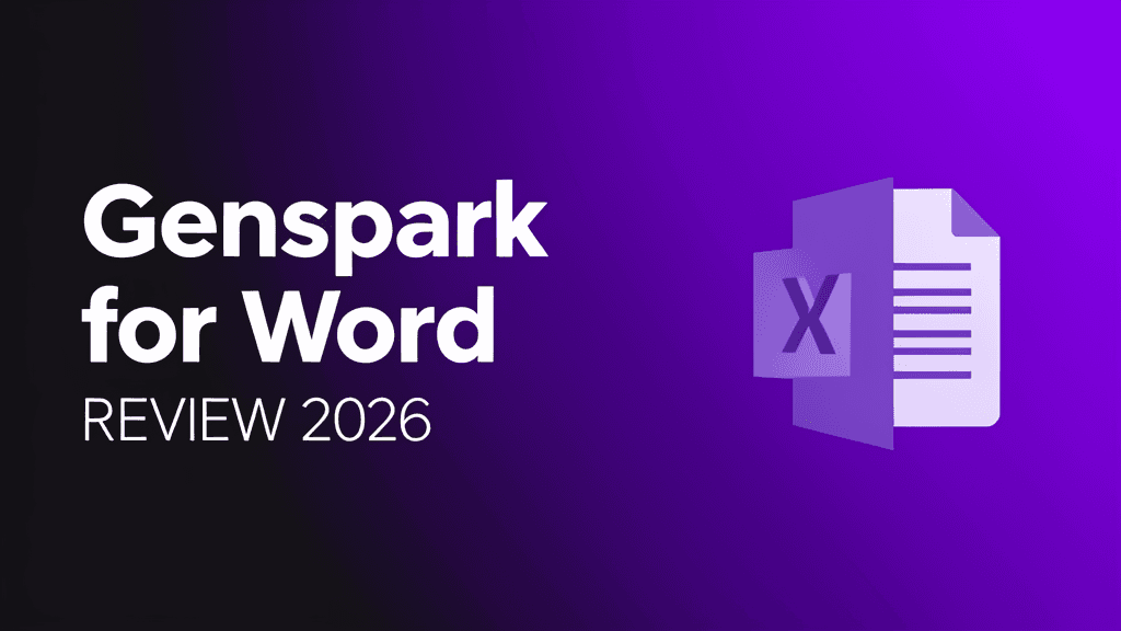 Genspark for Word Review Hero Banner