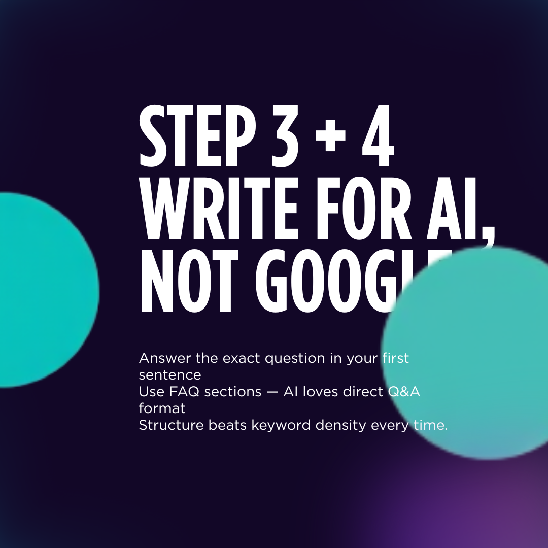 Write for AI, not Google — the new SEO paradigm