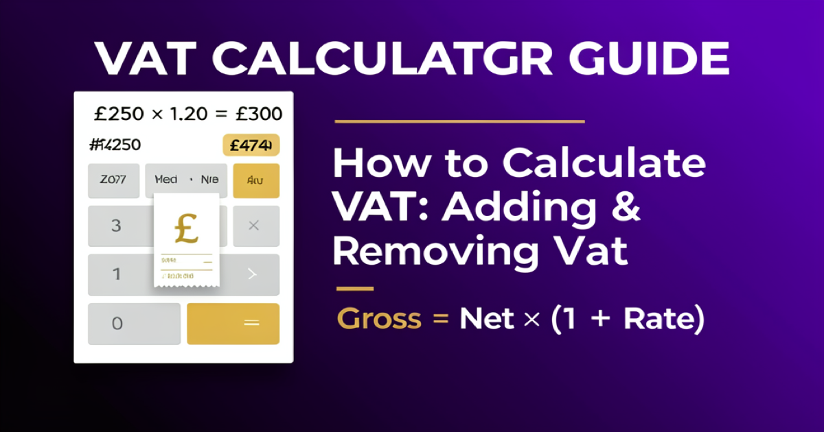 How to Calculate VAT — Adding and Removing VAT Explained