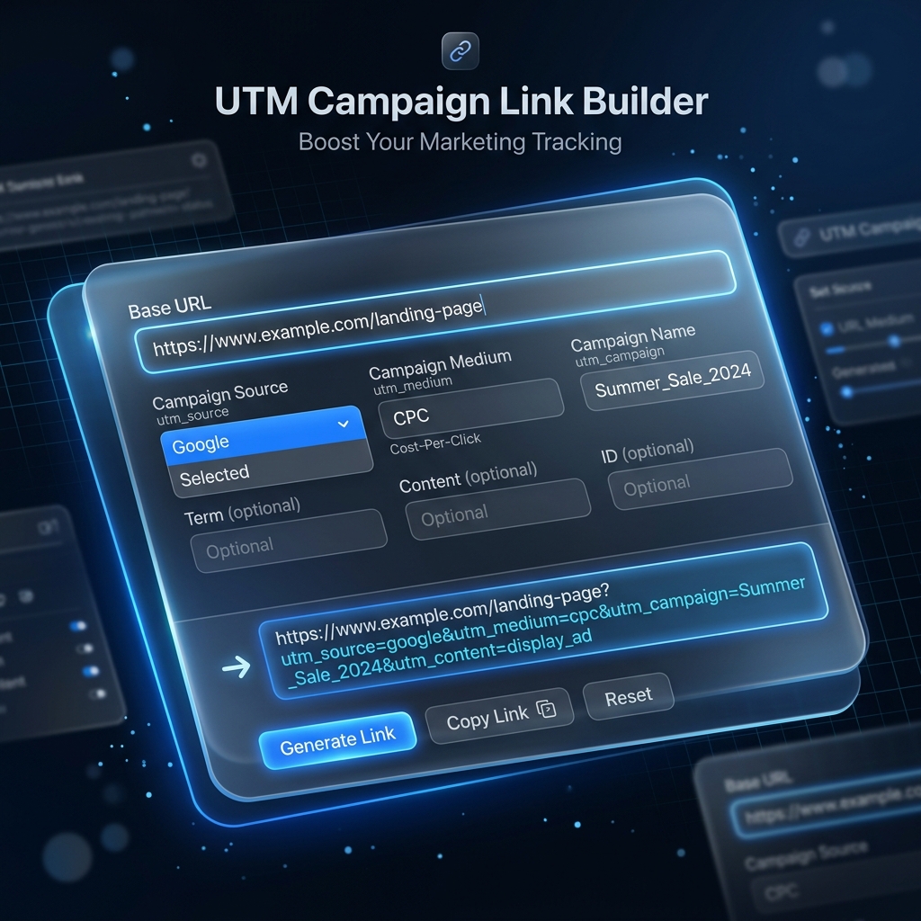 UTM Builder interface preview
