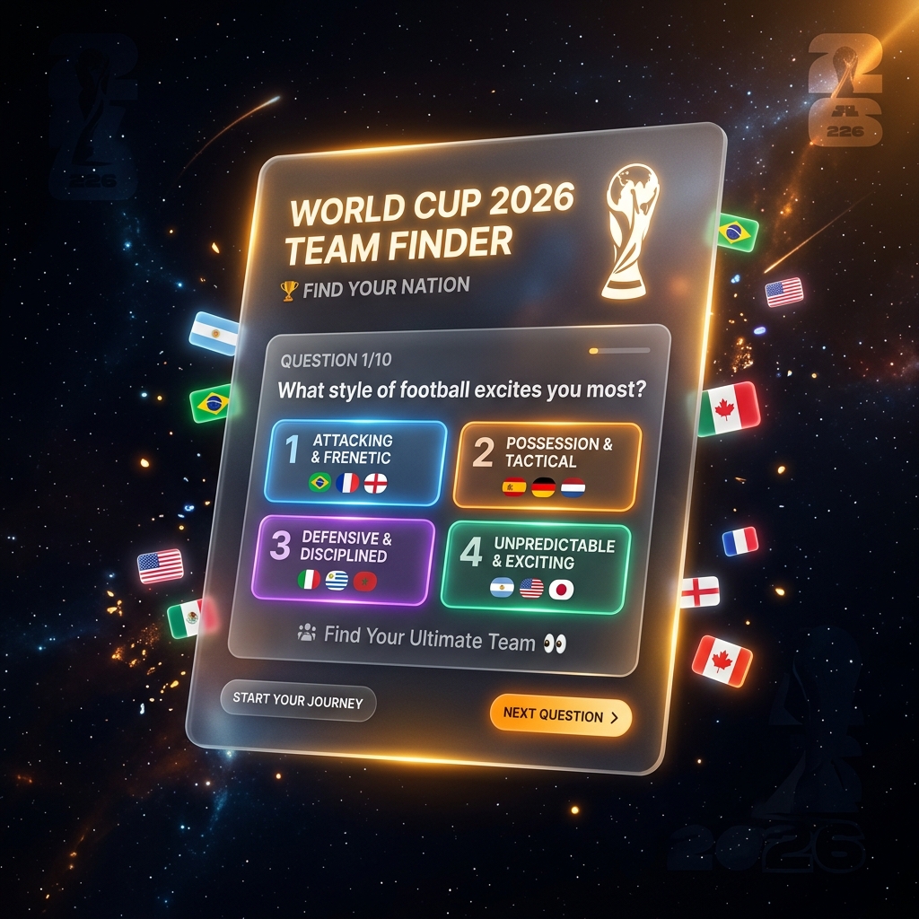 World Cup Team Finder preview
